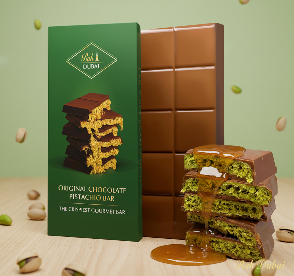 DUBAI CHOCOLATE |  Pistachio & Khanef (200gr)