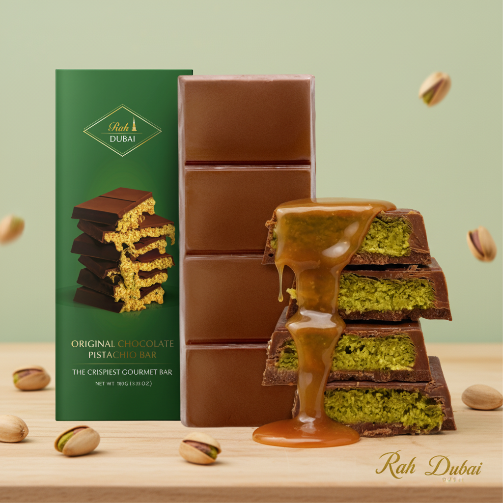 DUBAI CHOCOLATE | Pistachio & Khanef (100gr)