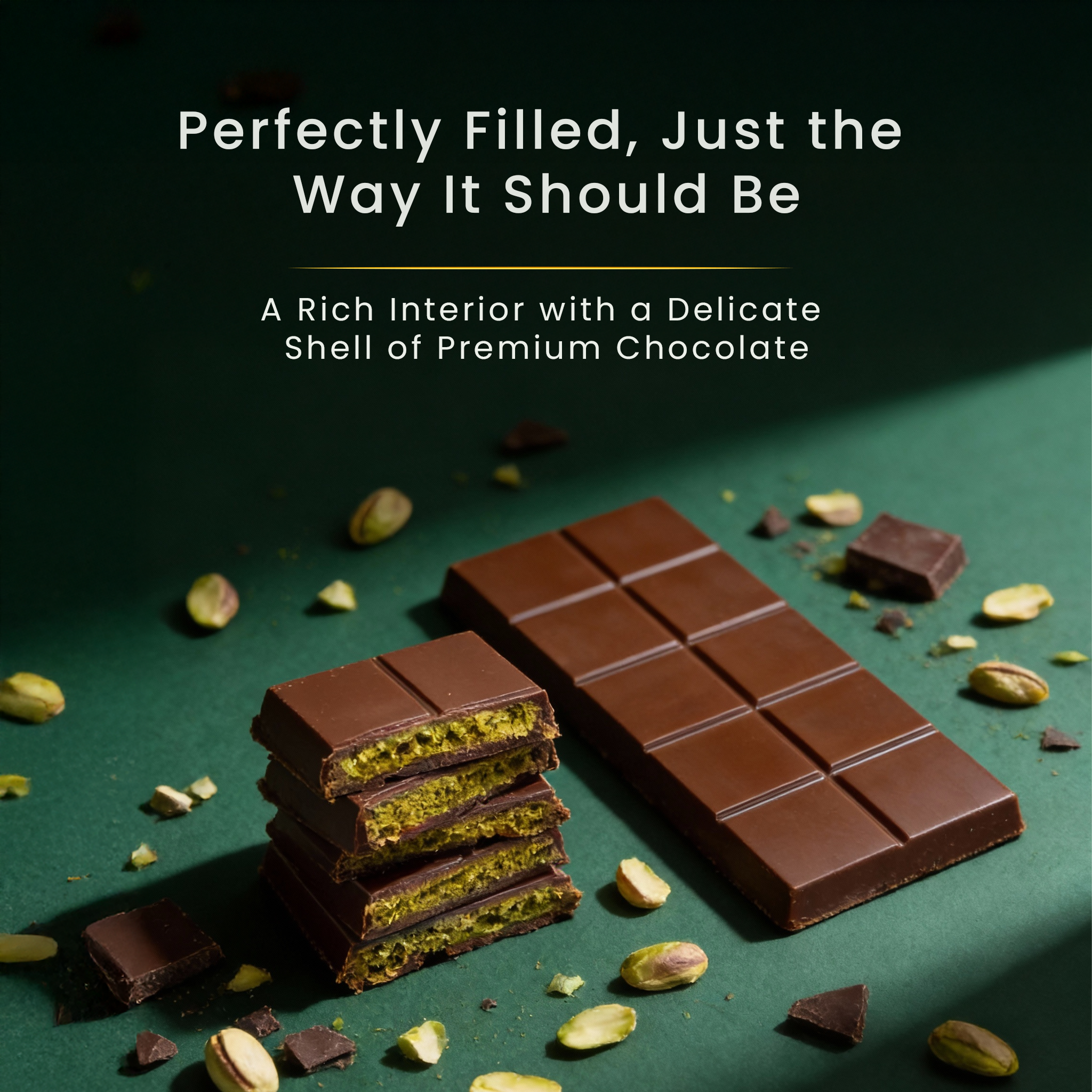 DUBAI CHOCOLATE |   Pistachio &  Khanef 7.0oz