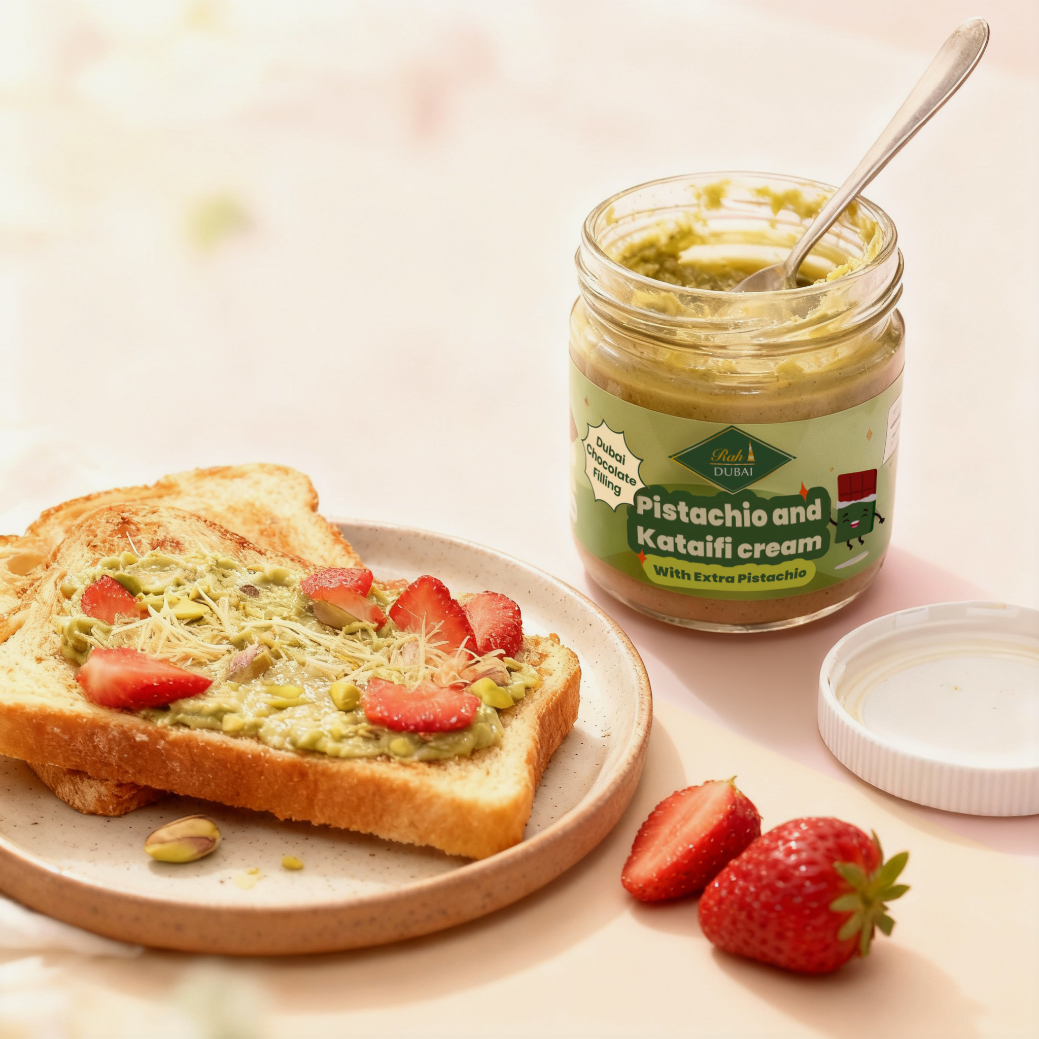 PISTACHIO & KATAIFI CHOCOLATE SPREAD